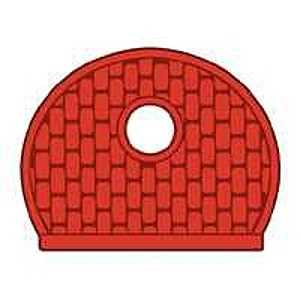 Hy-Ko KB134-200 Key Cap Set, Vinyl, Blue/Dark Green/Light Yellow/Red