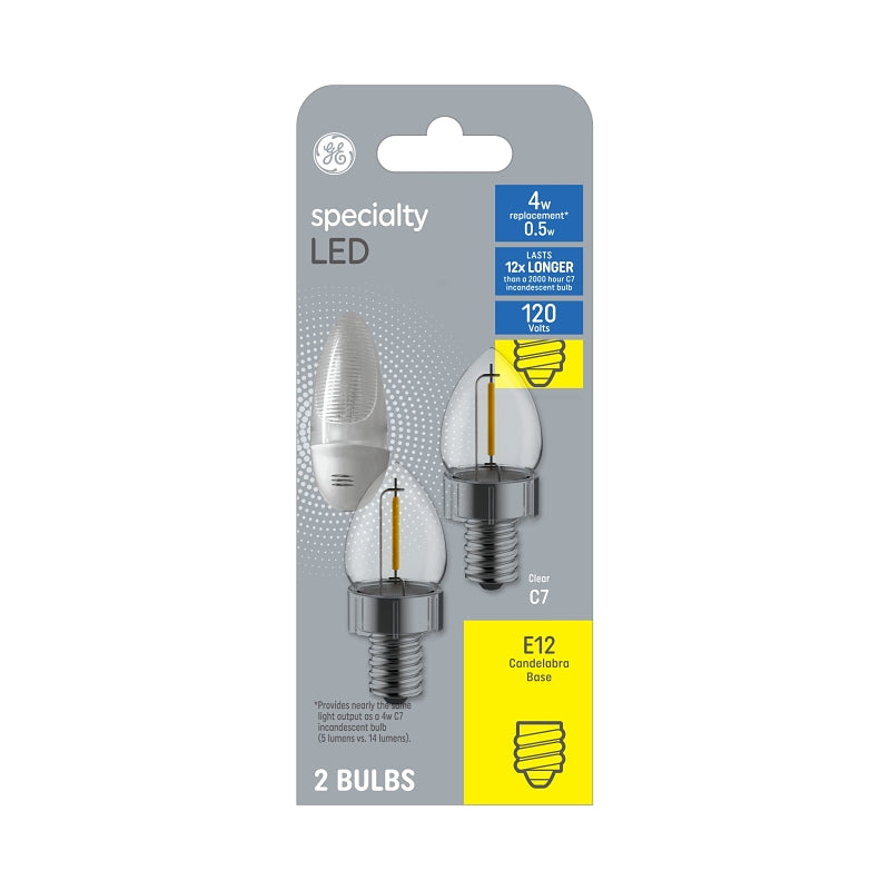 BULB LT LED NLGT E12 CLR SW 4W