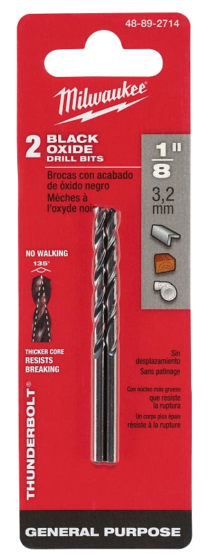 48-89-2714 BIT DRL BLKOX 1/8IN
