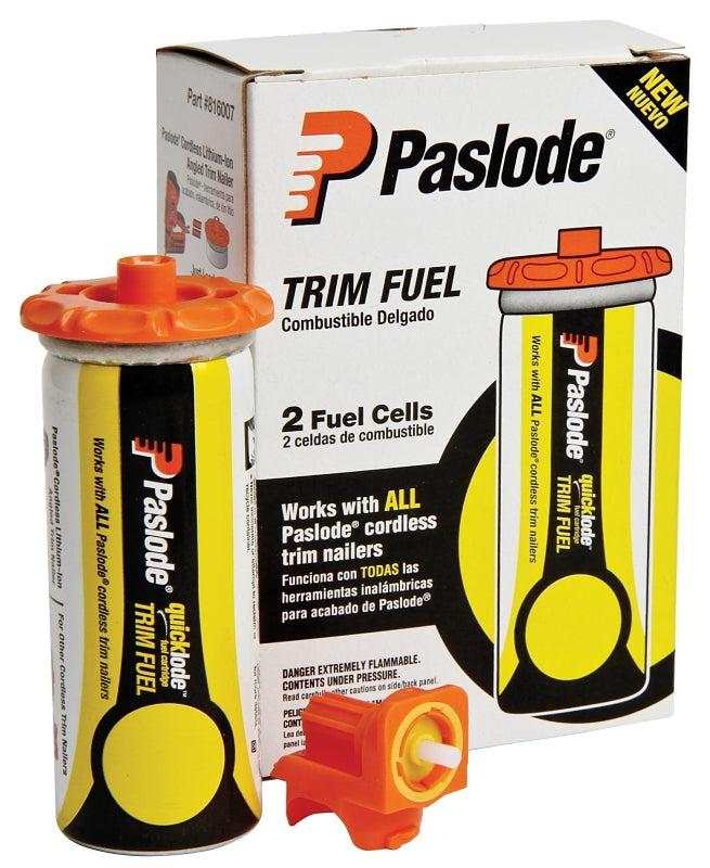 Paslode 816007 Trim Fuel, Universal, Yellow, For: Paslode Cordless Finish Nailers