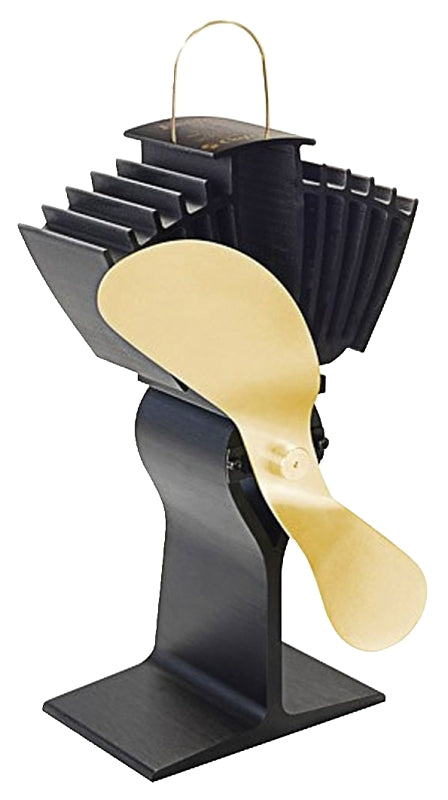 Ecofan 812AMBBX Stove Fan, 175 cfm Air, Gold
