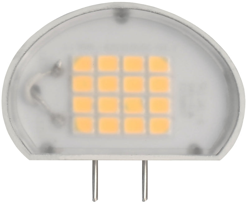 Feit Electric BP50G8/830/SU/LED LED Bulb, Specialty, T4 Lamp, 50 W Equivalent, G8 Lamp Base, Dimmable, Clear