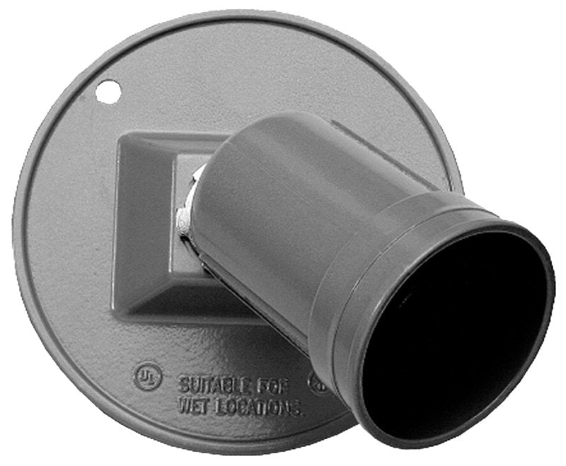 Teddico/Bwf 93101-1 Lamp Holder, Metal Housing Material, Gray