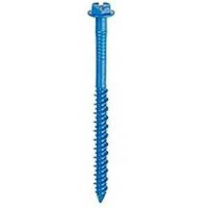 Tapcon 24320 Screw Anchor, Hex Drive, Steel, Climaseal, 75 PK