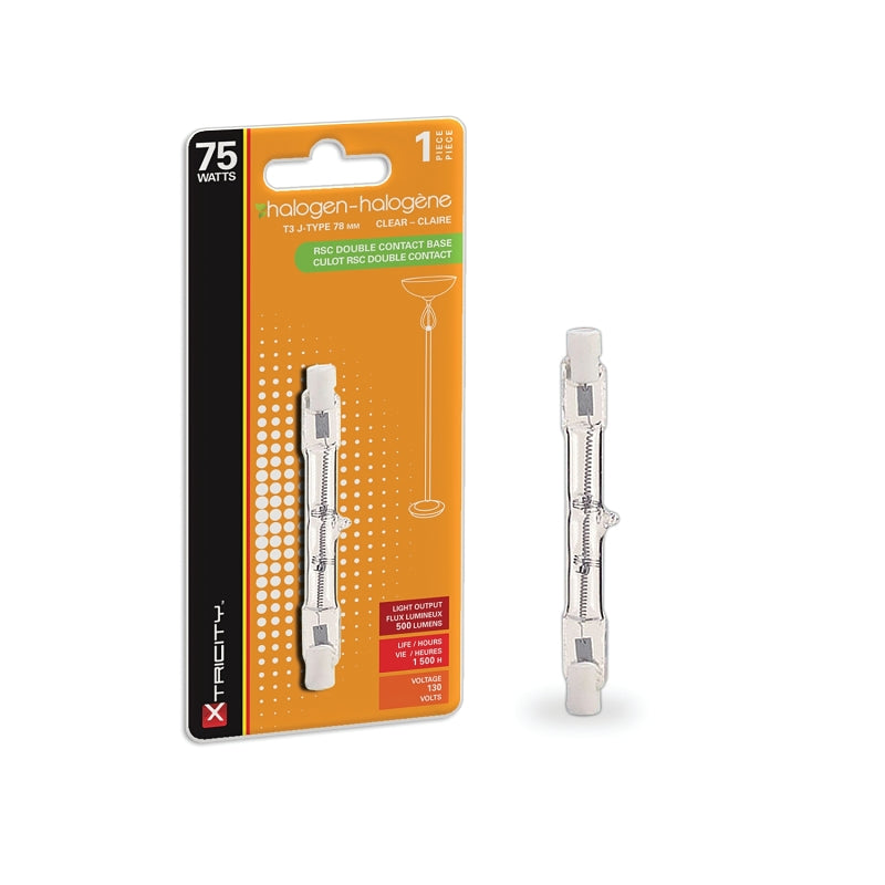 1-62038 75W. 130V CLEAR 1CD BU