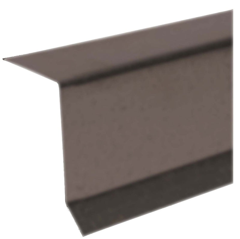 Amerimax 5760219120 West Coast Drip Edge, 10 ft L, Steel, Brown