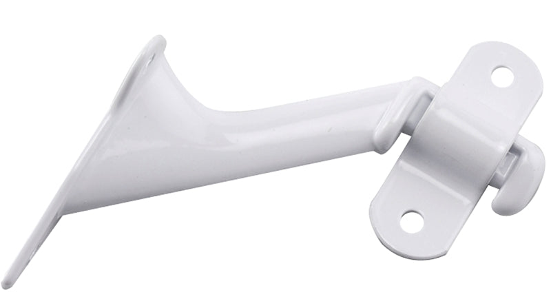 222W-V WHITE BRACKET HANDRAIL