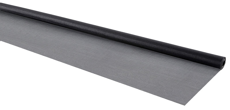 M-D Pool and Patio Series 14190 Screen Mesh, 25 ft L, 96 in W, Fiberglass, Charcoal