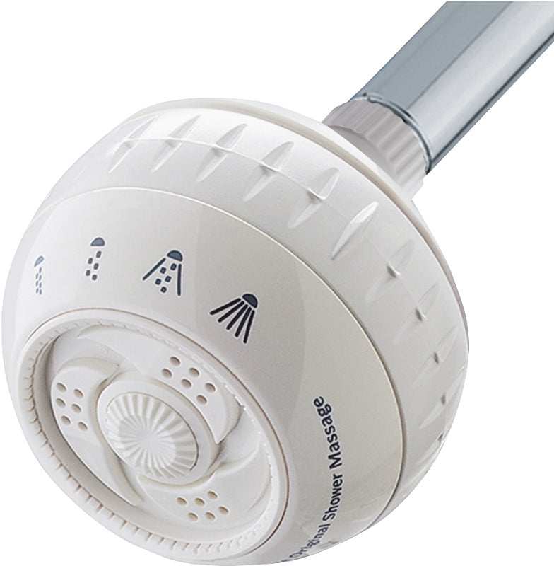 SM-421E SHOWERHEAD 4SET WHT