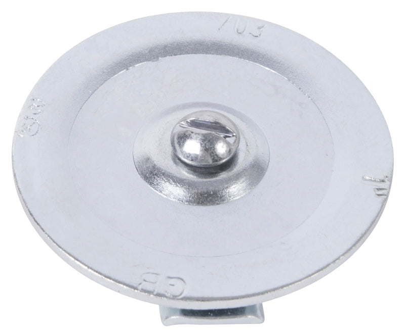 Gardner Bender KO703 Knockout Seal, Steel, Silver, Galvanized