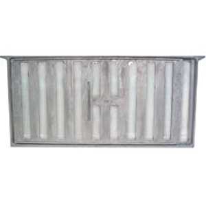 Witten Vent 201CA Foundation Vent, Aluminum