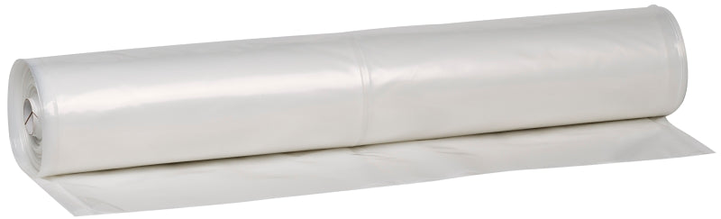 Warp's 6CH20 Poly Film, 25 ft L, 20 ft W, Clear