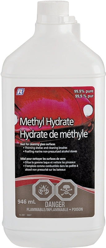 Recochem 13-391 Methyl Hydrate Thinner, Liquid, Pungent, Clear
