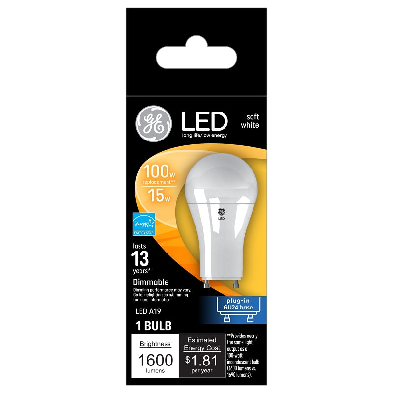 BULB LGHT LED A19 GU24 SW 100W