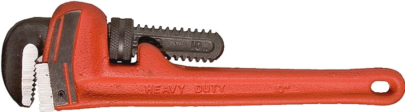 Superior Tool PRO-LINE Series 02810 Pipe Wrench, 1-1/2 in Jaw, 10 in L, Straight Jaw, Iron, Epoxy-Coated