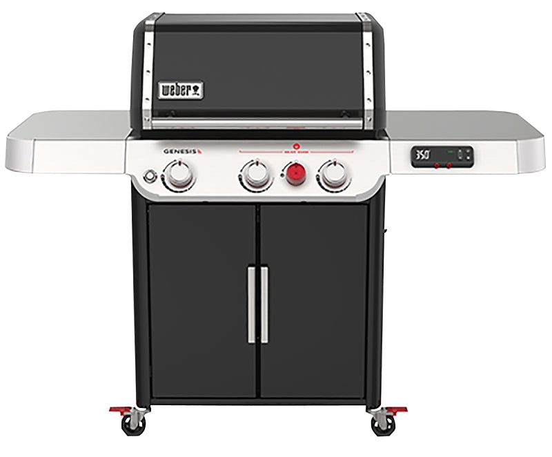 Weber GENESIS EX-325s Series 35510001 Smart Gas Grill, 39,000 Btu, Liquid Propane, 3-Burner, Smoker Included: No