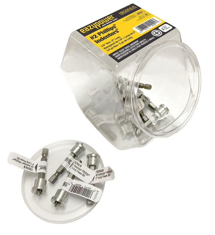 Eazypower 294 Drywall Screw Indenter, #2 Drive, Phillips Drive, 2 in L