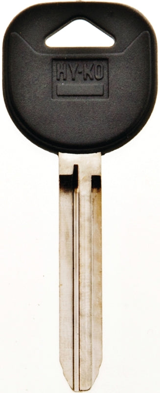 Hy-Ko 12005B108 Key Blank, Rubber, For: Buick, Cadillac, Chevrolet, Geo, GMC, Oldsmobile, Pontiac, Saturn Vehicles