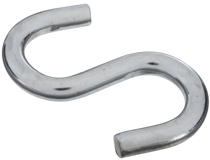 National Hardware N347-849 S-Hook, 180 lb Working Load, Steel, Zinc