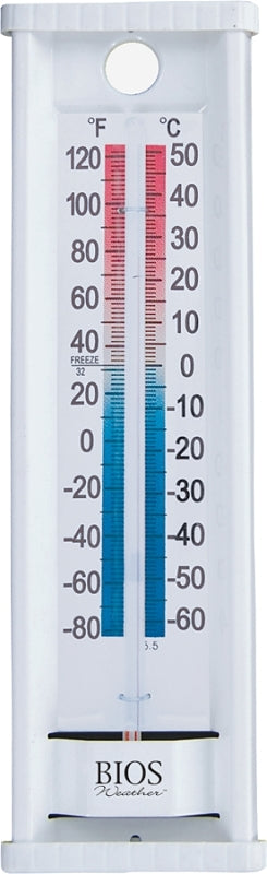Thermor TR614 Thermometer, -80 to 120 deg F, White
