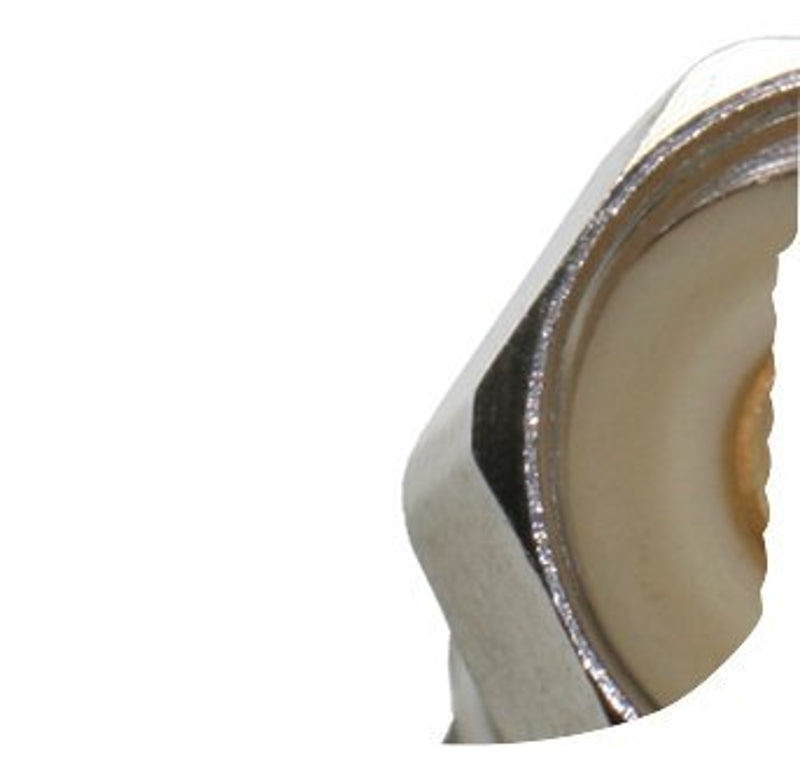 Fluidmaster B4F20 Water Supply Connector, 1/2 in, FIP, Polymer/Stainless Steel