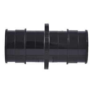 SharkBite UA020A5 Expansion Coupling, 1 in, Barb, Polymer, Black, 80, 100, 160 psi Pressure