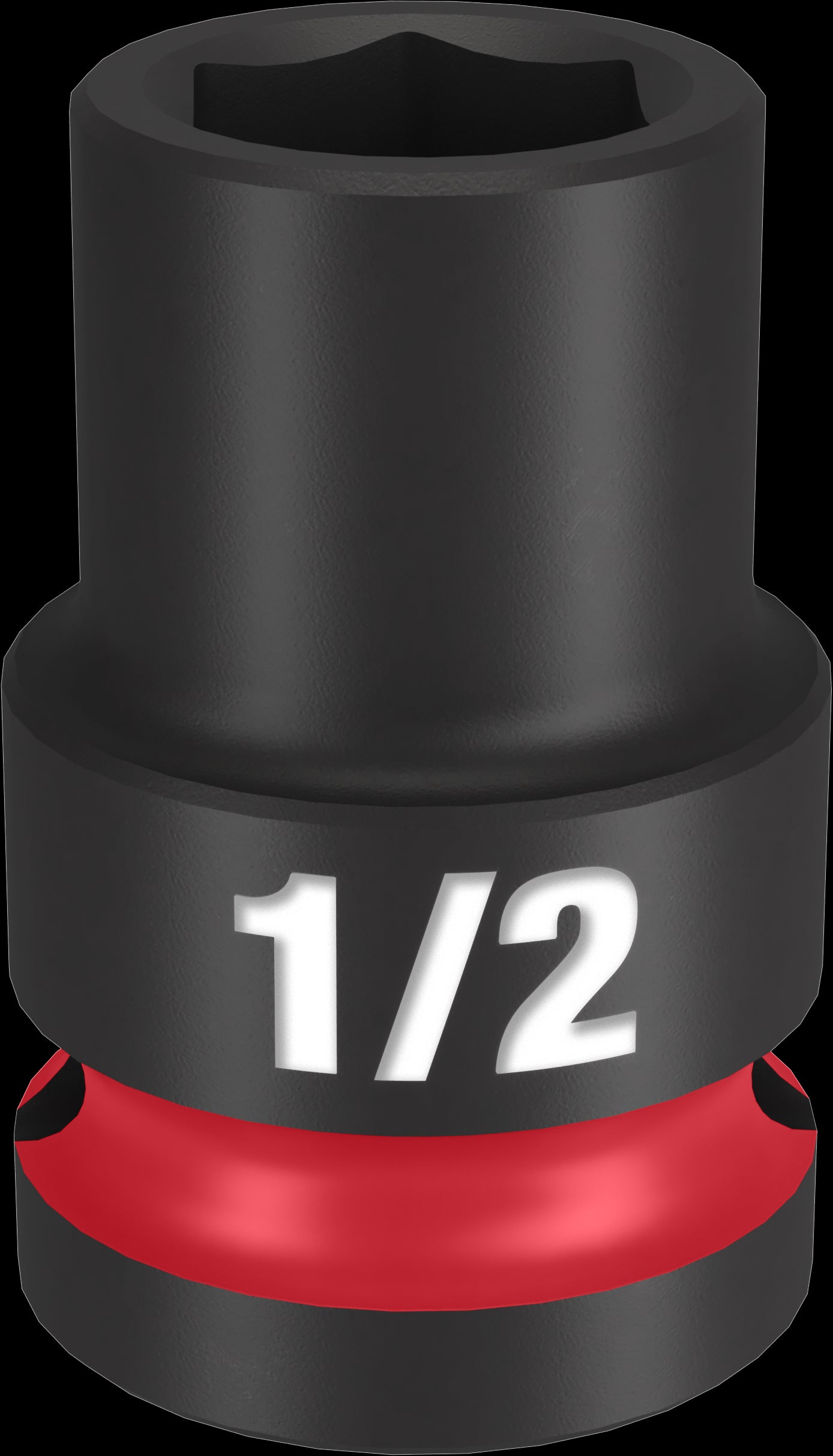 Milwaukee SHOCKWAVE Impact Duty Series 49-66-6202 Shallow Impact Socket, 1/2 in Socket, 1/2 in Drive, Square Drive