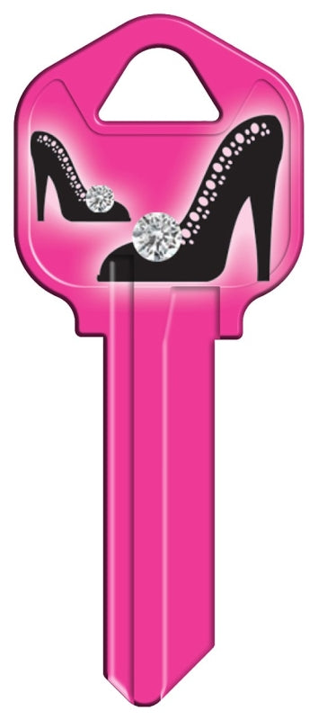 Hy-Ko 16005KW1-35 Key Blank, Brass, Nickel-Plated, For: Kwikset KW1 Keyways