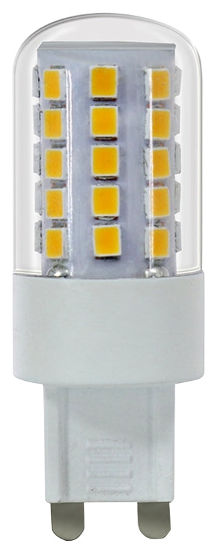 Feit Electric BPG940/850/LED LED Bulb, Specialty, Wedge Lamp, 40 W Equivalent, G9 Lamp Base, Dimmable, Clear