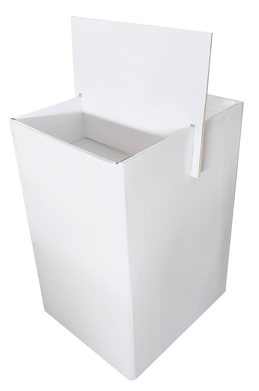 Vulcan TGE-DUMP Display Empty Dump Bin, Paper, White, 24 in L, 20 in W, 33-1/2 in H