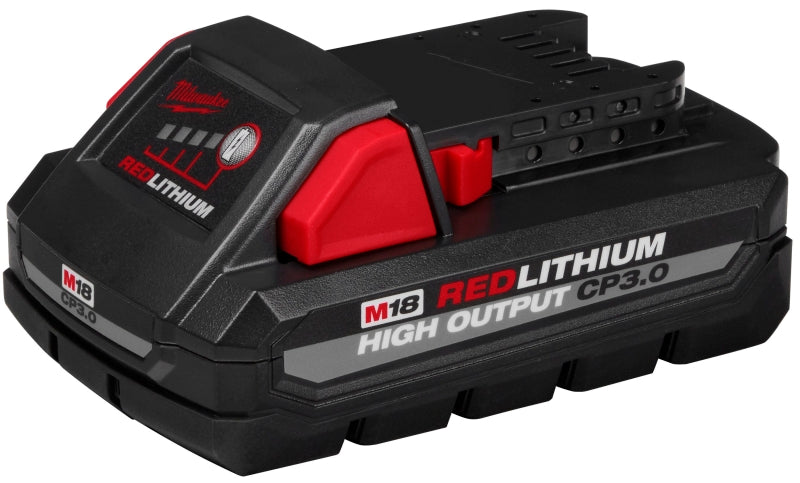Milwaukee M18 REDLITHIUM HIGH OUTPUT 48-11-1835 Rechargeable Battery, 18 V Battery, 3 Ah