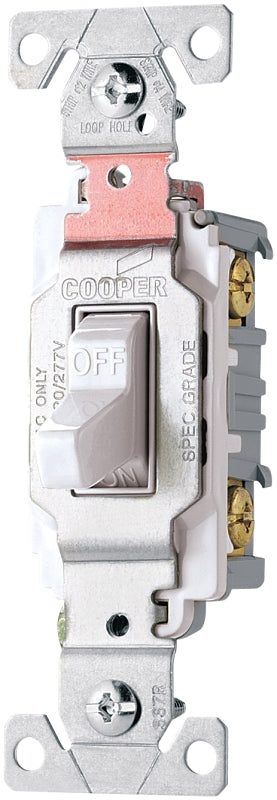 CS220W TOGGLE LIGHT SWITCH 20A