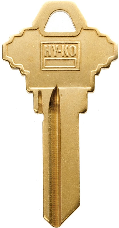 Hy-Ko 21200SC1BR Key Blank, Brass, For: Schlage Cabinet, House Locks and Padlocks