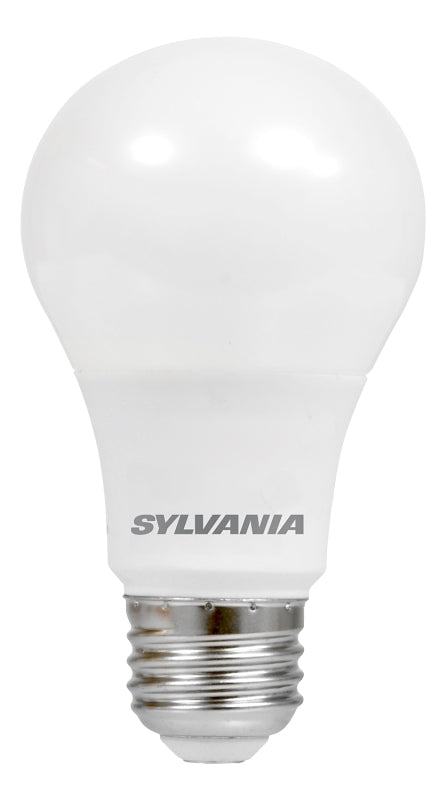 Sylvania 78040 LED Bulb, 9 W, Medium E26 Lamp Base, A19 Lamp, 800 Lumens, 5000 K Color Temp