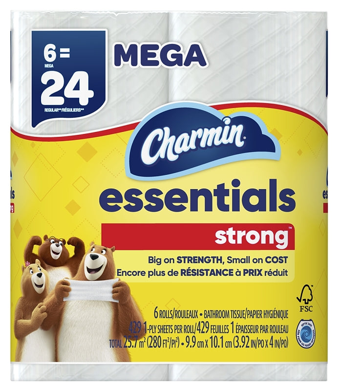 Charmin Essentials Strong 97342 Toilet Paper, Paper