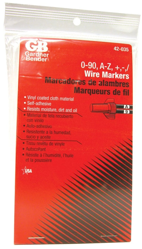 42-035 WIRE MARKER VINYL CLOTH
