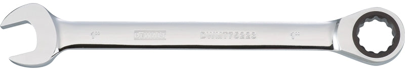 DeWALT DWMT75223OSP Combination Wrench, SAE, 1 in Head, 12-13/16 in L, Chrome