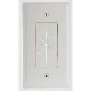 C/VH64R PASSTHRU WALLPLATE