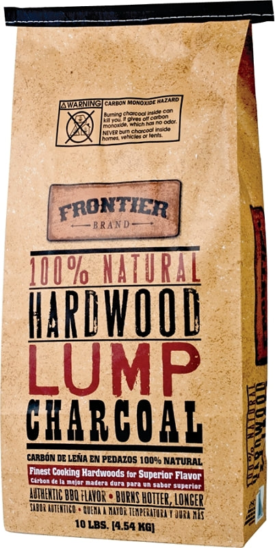 Royal Oak Frontier 195-338-012 Lump Charcoal, 10 lb, Bag