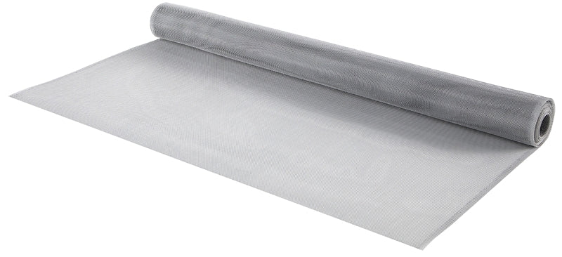 M-D 14108 Screen Mesh, 7 ft L, 3 ft W, Aluminum, Bright