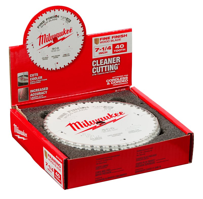 48-41-0726 BLADE SAW 40T 7-1/4