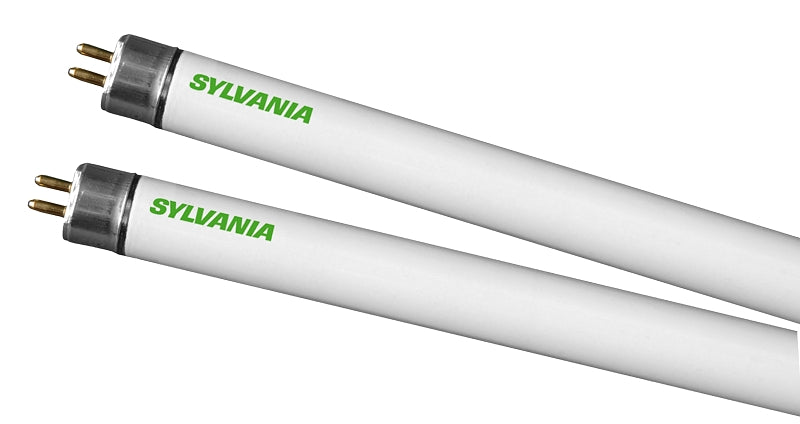 Sylvania 20924 Fluorescent Bulb, 21 W, T5 Lamp, Miniature G5 Lamp Base, 1767 Lumens, 4100 K Color Temp, Cool White Light
