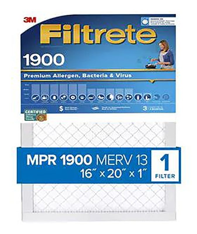Filtrete Ultimate Allergen Reduction Filter UA00-4, 16 in x 20 in x 1 in