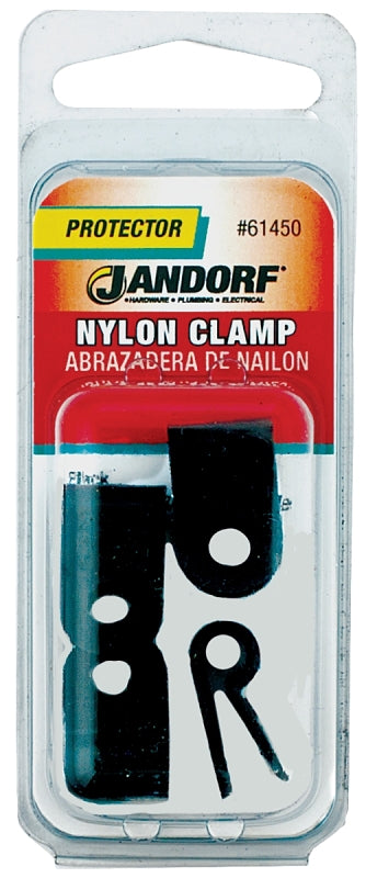 Jandorf 61450 Cable Clamp, Nylon, Black