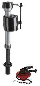 TOILET FILL VALVE & FLAPPER KT
