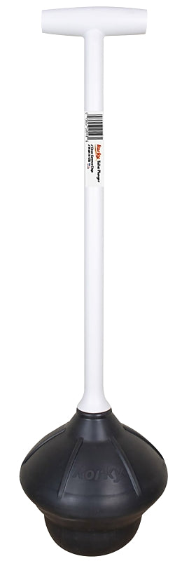 Korky 92-8A Toilet Plunger, 6 in Cup, Non-Slip Handle