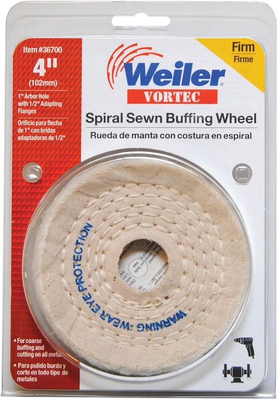 36700 BUFFING WHEEL 4"SPIRAL S