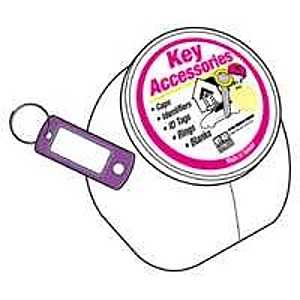 Hy-Ko KT138 Key Identification Tag, Plastic