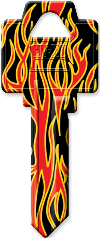 Hy-Ko 16010WR5 Key Blank, Brass, Nickel, For: Weiser Cabinet, House Locks and Padlocks