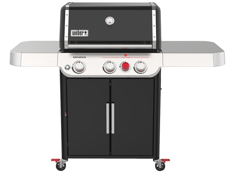 Weber GENESIS E-325s Series 35310001 Gas Grill, 39,000 Btu, Liquid Propane, 3-Burner, Enclosed Cabinet Storage, 1/EA